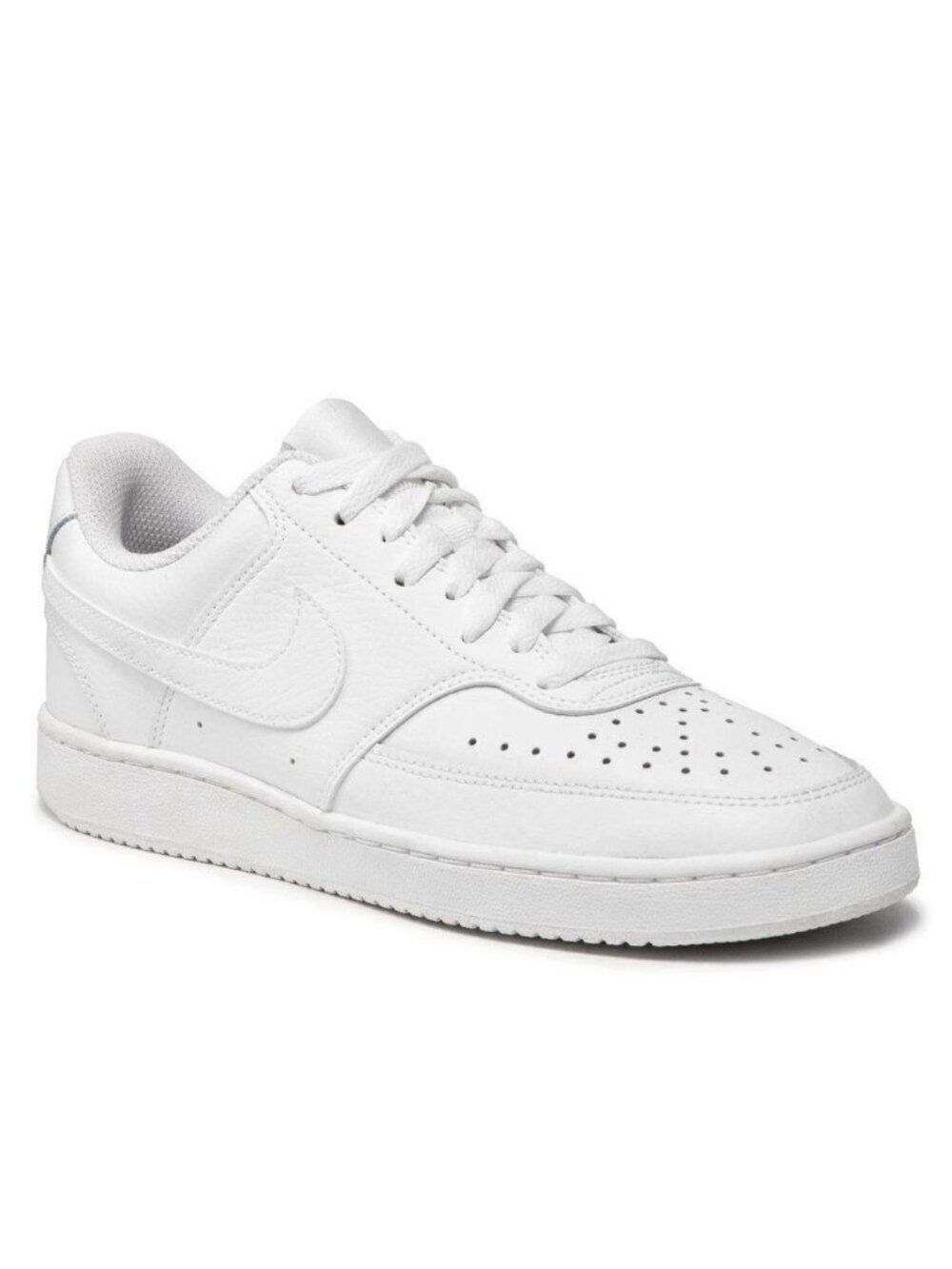 nike cd5434-100 White Court Vision Low Top Leather Sneakers 8